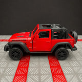 Jeep 2018 Wrangler Rubicon 레드 1:36 – 다이캐스트 디스플레이 모델 다이캐스트