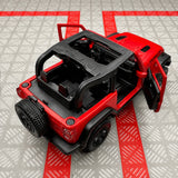 Jeep 2018 Wrangler Rubicon 레드 1:36 – 다이캐스트 디스플레이 모델 다이캐스트