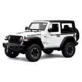 Jeep 2018 Wrangler Rubicon wit 1:24 – diecast displaymodel