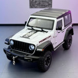 Jeep 2018 Wrangler Rubicon wit 1:24 – diecast displaymodel