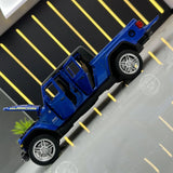 Jeep 2020 Gladiator Rubicon blå 1:32 – pressgjuten visningsmodell