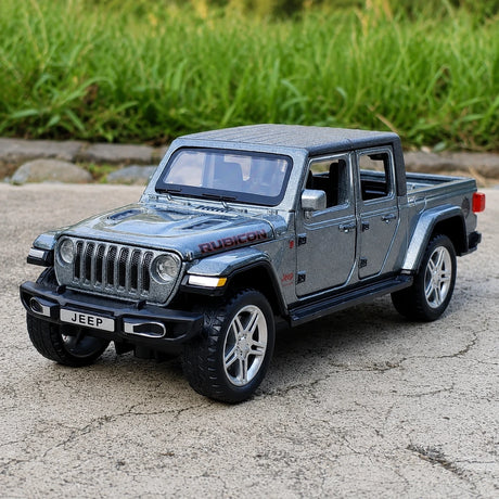 Jeep 2020 Gladiator Rubicon grå 1:32 – pressgjuten visningsmodell