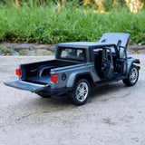 Jeep 2020 Gladiator Rubicon grå 1:32 – pressgjuten visningsmodell