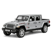 Jeep 2020 Gladiator Rubicon grå 1:32 – modellbil i gjuten metall för visning