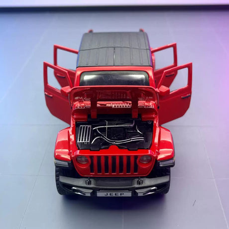 Jeep 2020 Gladiator Rubicon röd 1:32 – pressgjuten visningsmodell