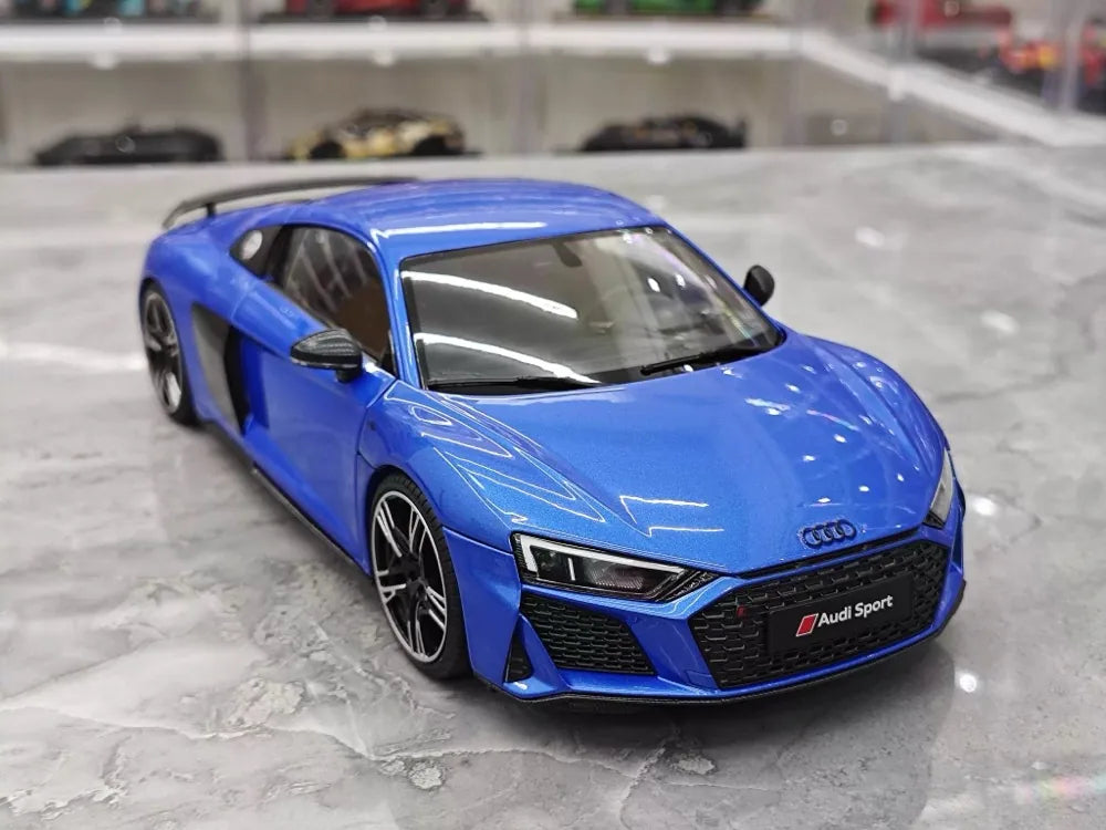 [KengFai] 1:18 Audi 2020 R8 Performance ブルー モデルカー Die-Cast
