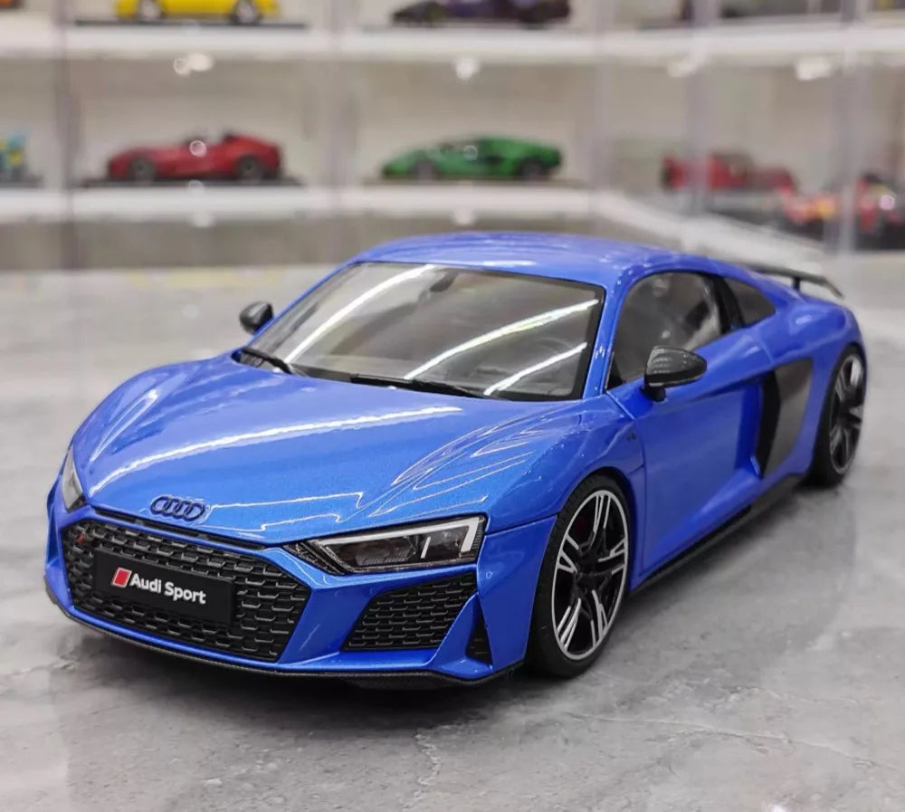 [KengFai] 1:18 Audi 2020 R8 Performance ブルー モデルカー Die-Cast