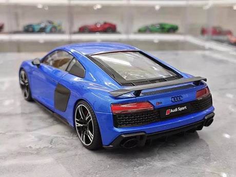 [KengFai] 1:18 Audi 2020 R8 Performance Blue Model Car Die-Cast