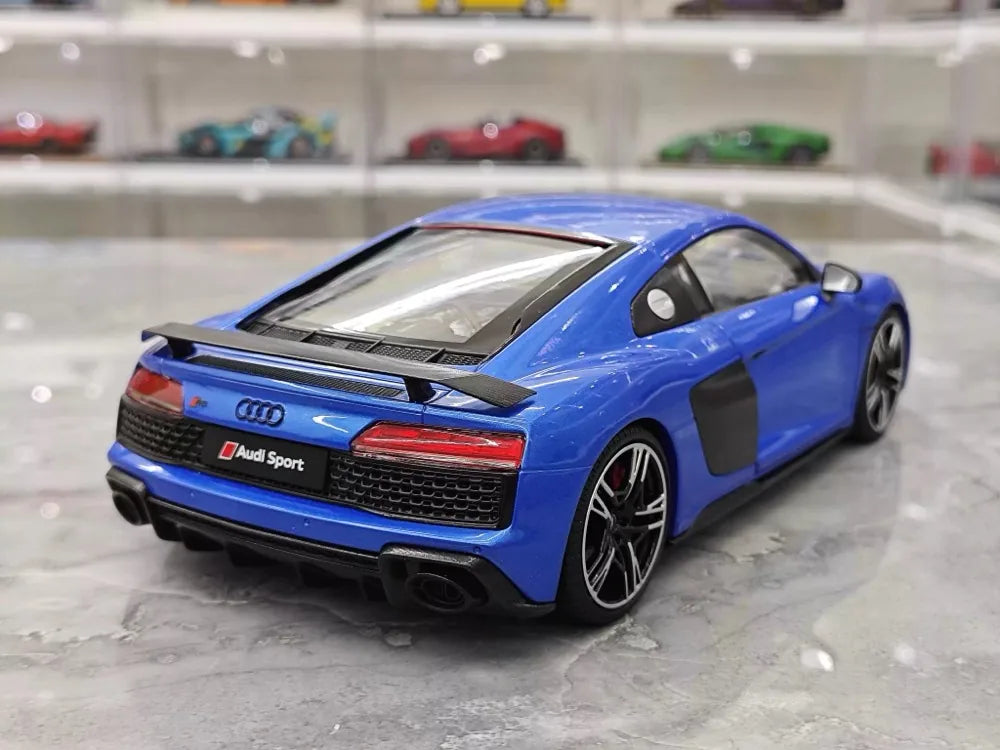 [KengFai] 1:18 Audi 2020 R8 Performance ブルー モデルカー Die-Cast