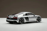[KengFai] 1:18 Audi 2020 R8 Performance Silver Model Car Die-Cast