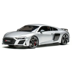 [KengFai] 1:18 Audi 2020 R8 Performance Silver Model Car Die-Cast