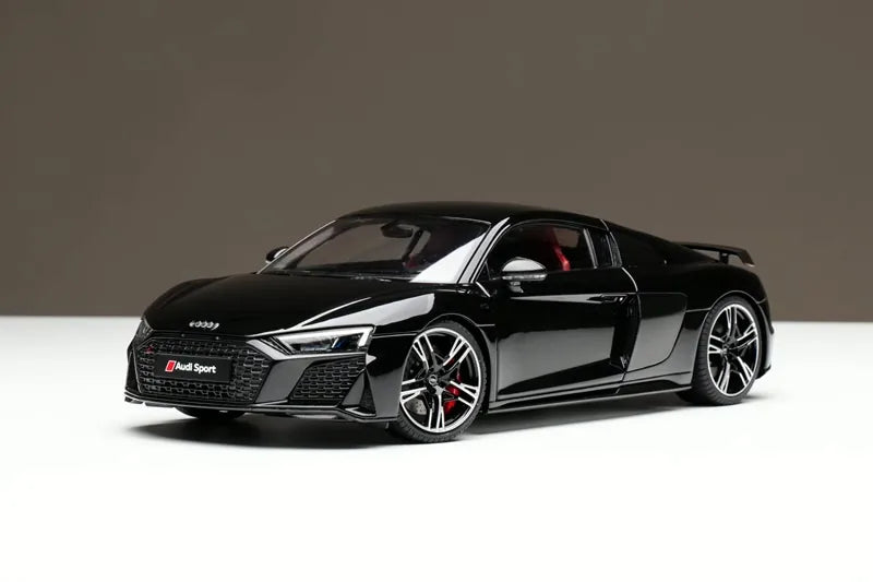 [KengFai] 1:18 Audi 2020 R8 Performance Black Model Car Die-Cast