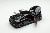 [KengFai] 1:18 Audi 2020 R8 Performance Black Model Car Die-Cast