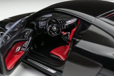 [KengFai] 1:18 Audi 2020 R8 Performance Black Model Car Die-Cast