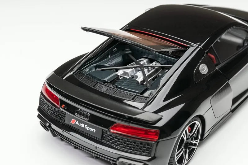 [KengFai] 1:18 Audi 2020 R8 Performance Black Model Car Die-Cast