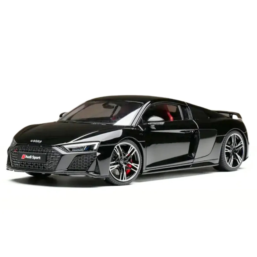 [KengFai] 1:18 Audi 2020 R8 Performance Black Model Car Die-Cast