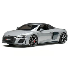 [KengFai] 1:18 Audi 2020 R8 Spyder Gray Model Car Die-Cast