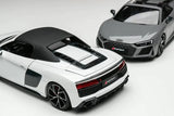 [KengFai] 1:18 Audi 2020 R8 Spyder vit modellbil Die-Cast