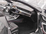[KengFai] 1:18 Audi 2021 RS7 Sportback ABT gris voiture miniature Die-Cast