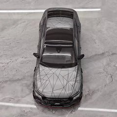 [KengFai] 1:18 Audi 2021 RS7 Sportback ABT Gray Model Car Die-Cast