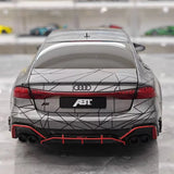 [KengFai] 1:18 Audi 2021 RS7 Sportback ABT gris voiture miniature Die-Cast