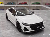 [KengFai] 1:18 Audi 2021 RS7 Sportback ABT ホワイト モデルカー Die-Cast