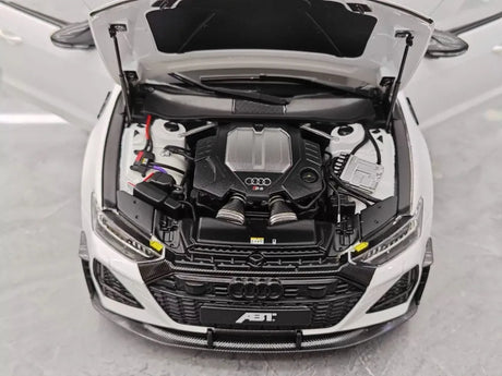 [KengFai] 1:18 Audi 2021 RS7 Sportback ABT White Model Car Die-Cast