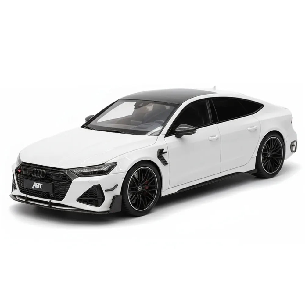 [KengFai] 1:18 Audi 2021 RS7 Sportback ABT blanc voiture miniature Die-Cast