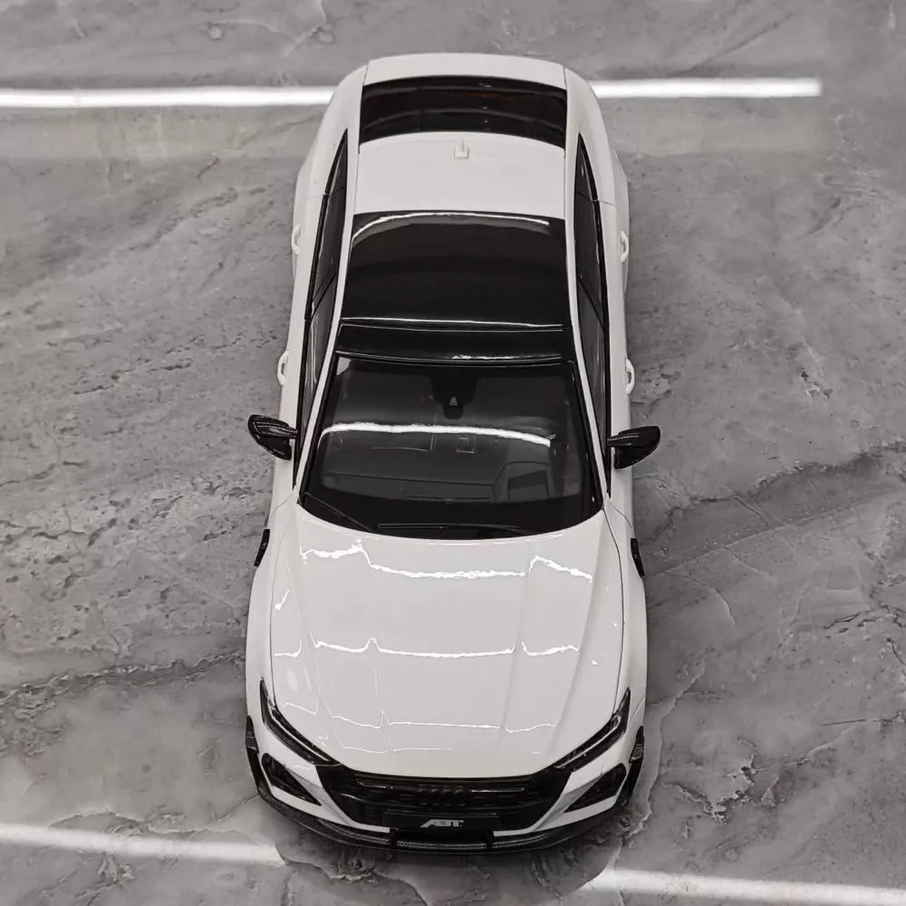 [KengFai] 1:18 Audi 2021 RS7 Sportback ABT ホワイト モデルカー Die-Cast