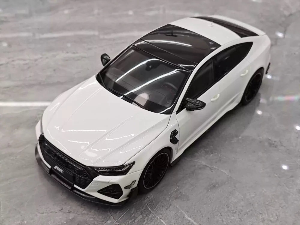 [KengFai] 1:18 Audi 2021 RS7 Sportback ABT blanc voiture miniature Die-Cast
