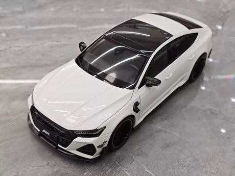 [KengFai] 1:18 Audi 2021 RS7 Sportback ABT White Model Car Die-Cast