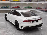 [KengFai] 1:18 Audi 2021 RS7 Sportback ABT ホワイト モデルカー Die-Cast
