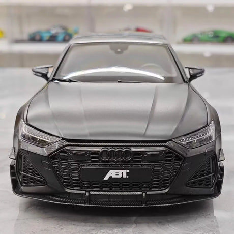 [KengFai] 1:18 Audi 2021 RS7 Sportback ABT Black Model Car Die-Cast