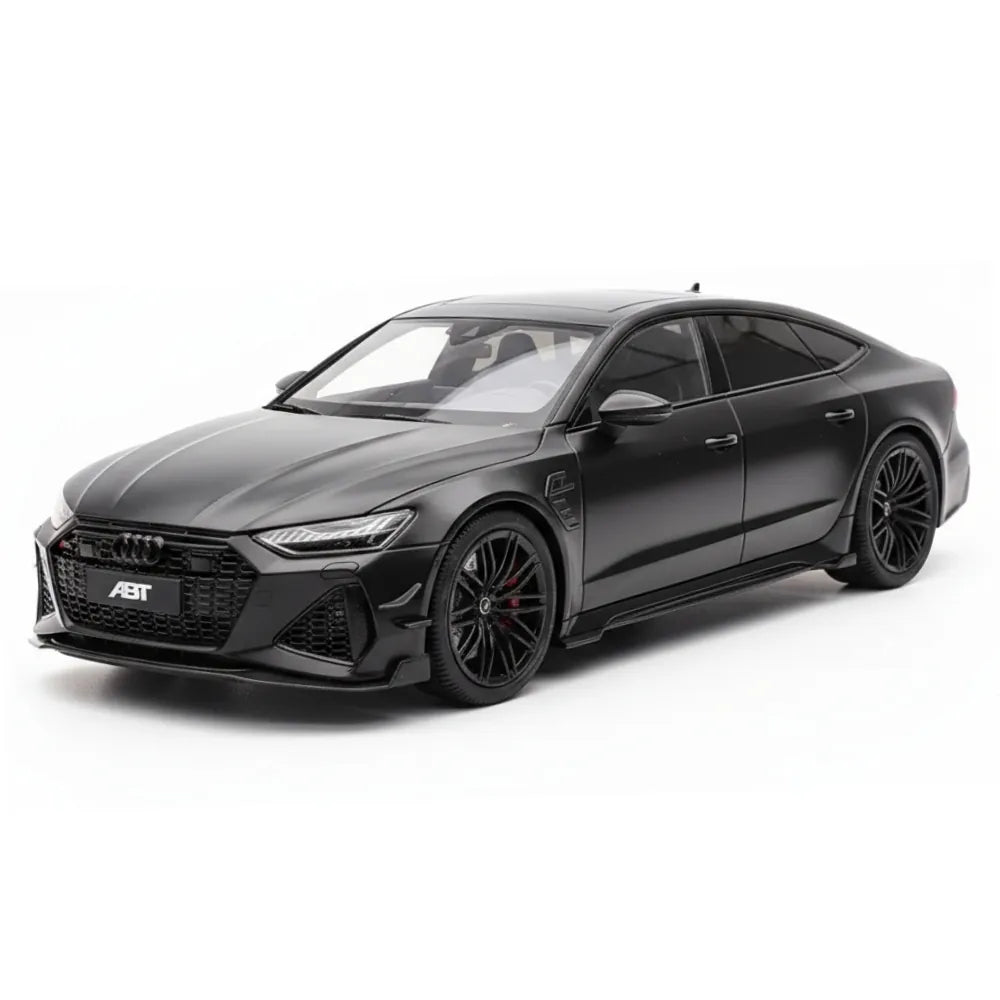 [KengFai] 1:18 Audi 2021 RS7 Sportback ABT Black Model Car Die-Cast