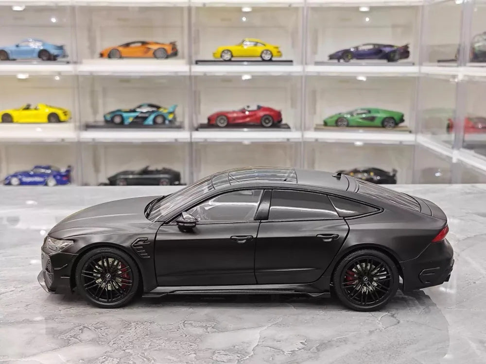 [KengFai] 1:18 Audi 2021 RS7 Sportback ABT Black Model Car Die-Cast