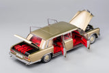 [KengFai] 1:18 Mercedes-Benz 1963 600 Pullman W100 LWB Gold Model Car Die-Cast