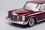[KengFai] 1:18 Mercedes-Benz 1963 600 Pullman W100 LWB punainen pienoismalli Die-Cast
