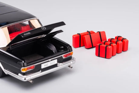 [KengFai] 1:18 Mercedes-Benz 1963 600 Pullman W100 LWB Black Model Car Die-Cast