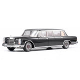 [KengFai] 1:18 Mercedes-Benz 1963 600 Pullman W100 LWB Black Model Car Die-Cast
