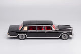[KengFai] 1:18 Mercedes-Benz 1963 600 Pullman W100 LWB Black Model Car Die-Cast