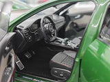 [Kiloworks] 1:18 Audi 2018 RS4 Avant Green Model Car Die-Cast
