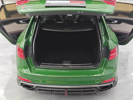 [Kiloworks] 1:18 Audi 2018 RS4 Avant Green Model Car Die-Cast