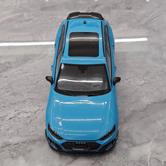[Kiloworks] 1:18 Audi 2018 RS4 Avant Blue Model Car Die-Cast