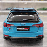 [Kiloworks] 1:18 Audi 2018 RS4 Avant sininen pienoismalli Die-Cast