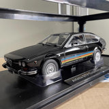 [KK Scale] 1:18 Alfa Romeo 1979 Alfetta GTV Turbodelta Black Model Car Die-Cast