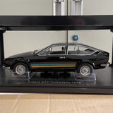 [KK Scale] 1:18 Alfa Romeo 1979 Alfetta GTV Turbodelta Black Model Car Die-Cast