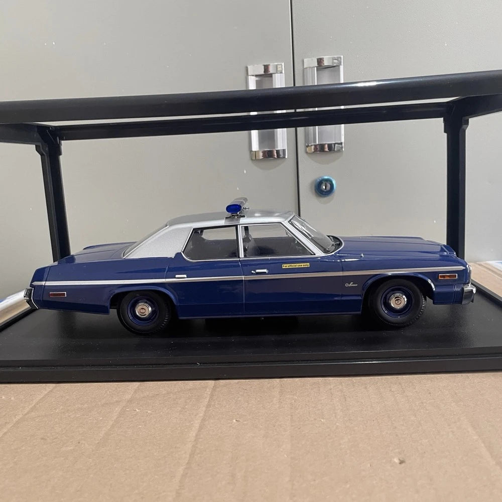 [KK Scale] 1:18 Dodge 1974 Monaco Nevada Highway Patrol Model Car Die-Cast