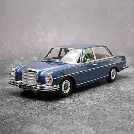 [KK Scale] 1:18 Mercedes-Benz 1967 300SEL 6.3 W109 Blue Model Car Die-Cast