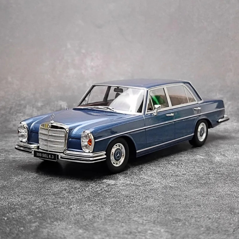 [KK échelle] 1:18 Mercedes-Benz 1967 300SEL 6.3 W109 bleu voiture miniature Die-Cast