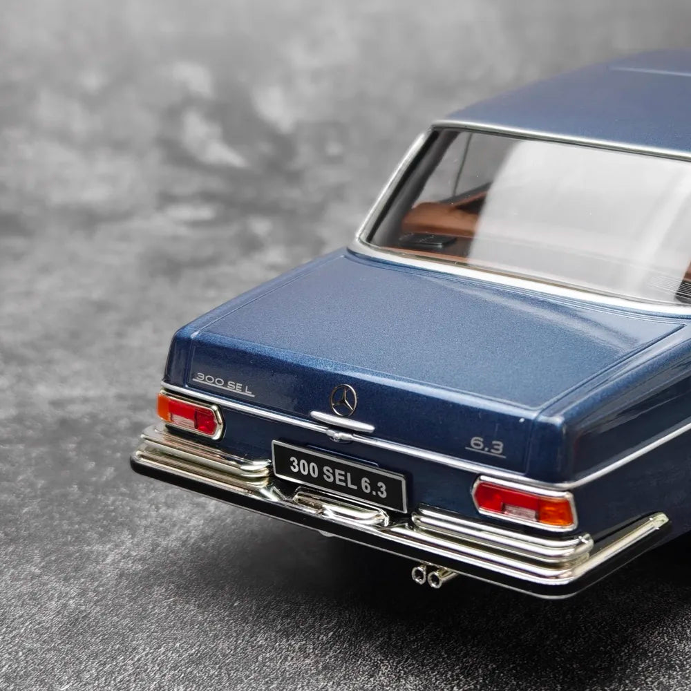 [KK échelle] 1:18 Mercedes-Benz 1967 300SEL 6.3 W109 bleu voiture miniature Die-Cast